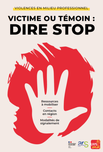 illustration dire stop